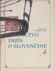 svedectvo dejin o slovencine