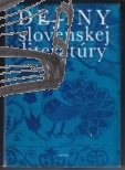 dejiny slovenskej literatury